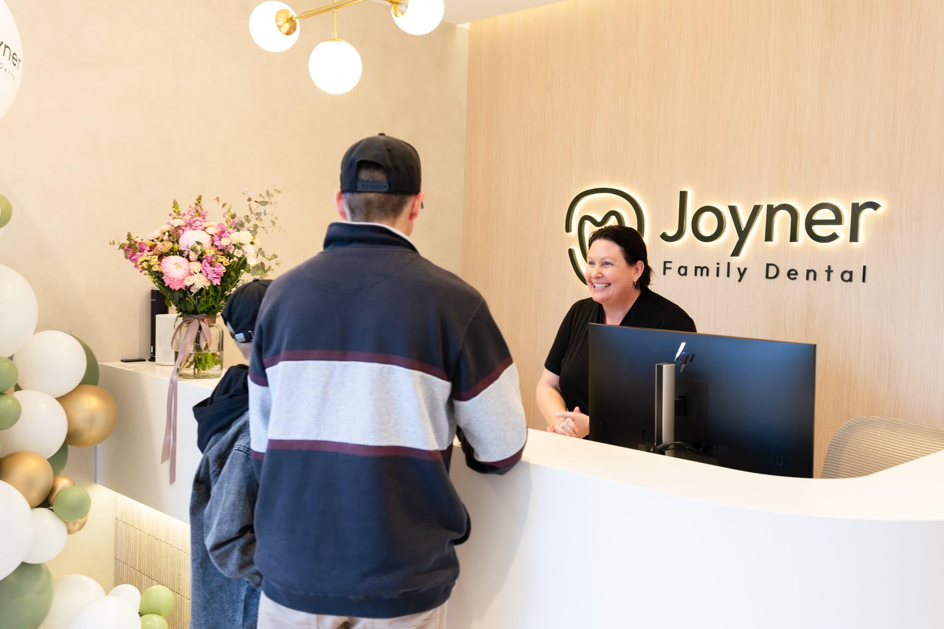 The Joyner Family Dental team ready to welcome patients
