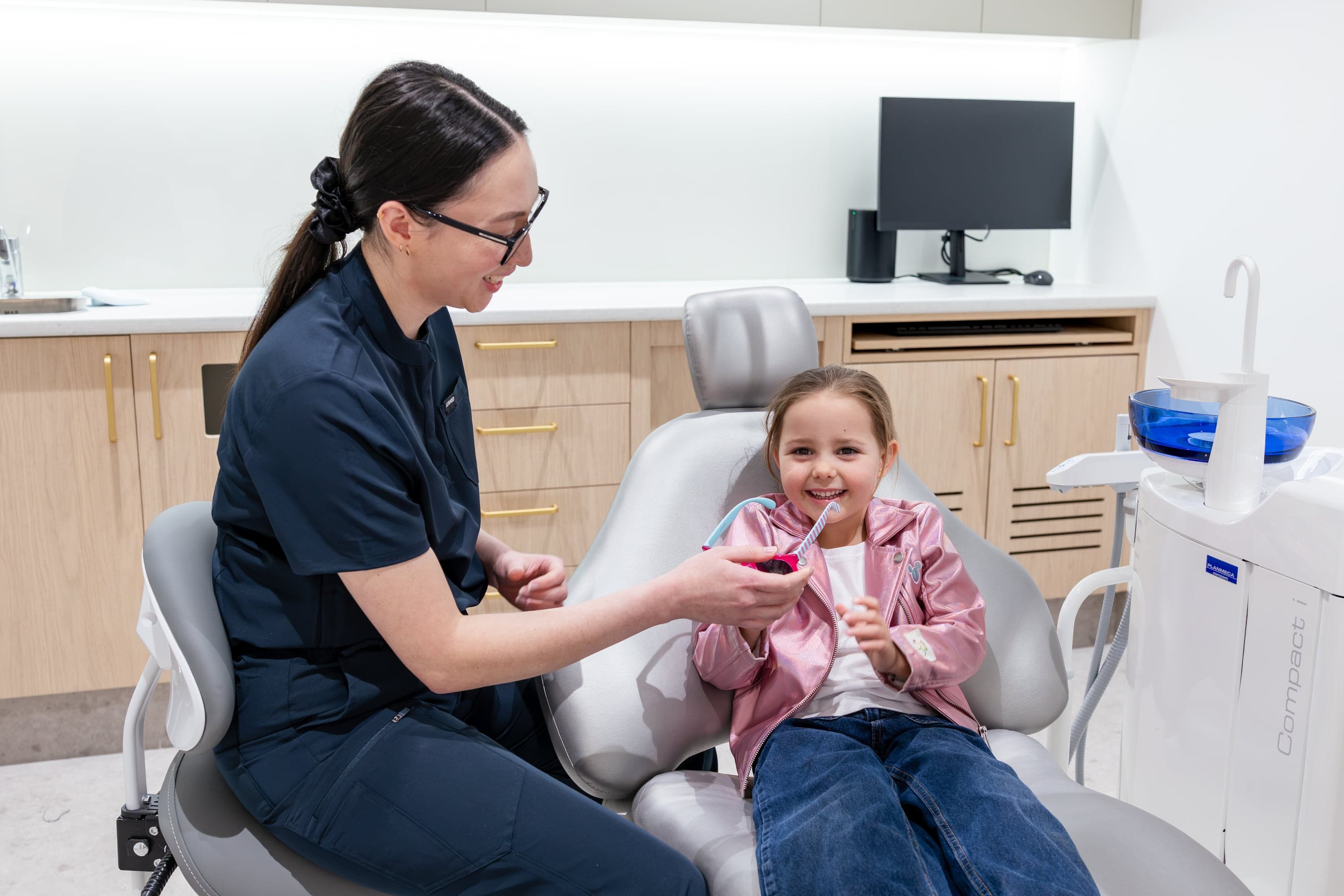 Child visiting Joyner Family Dental