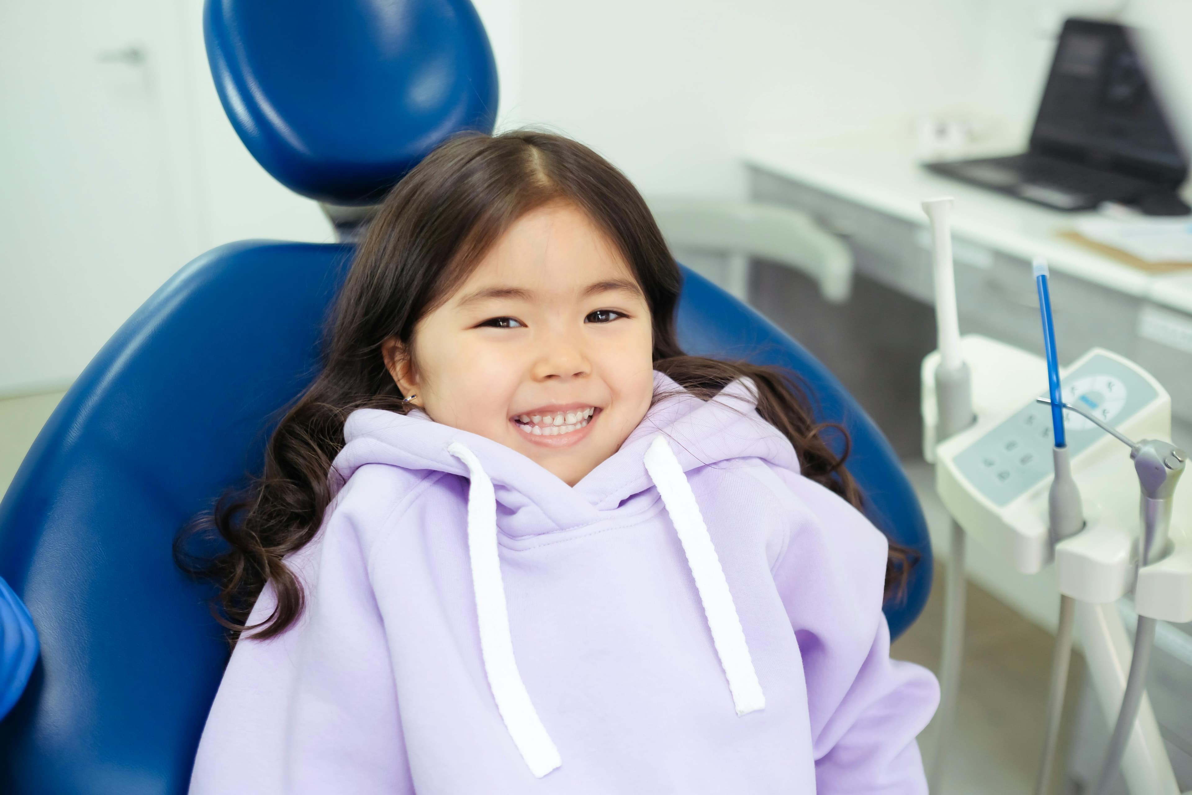 Child visiting Joyner Family Dental