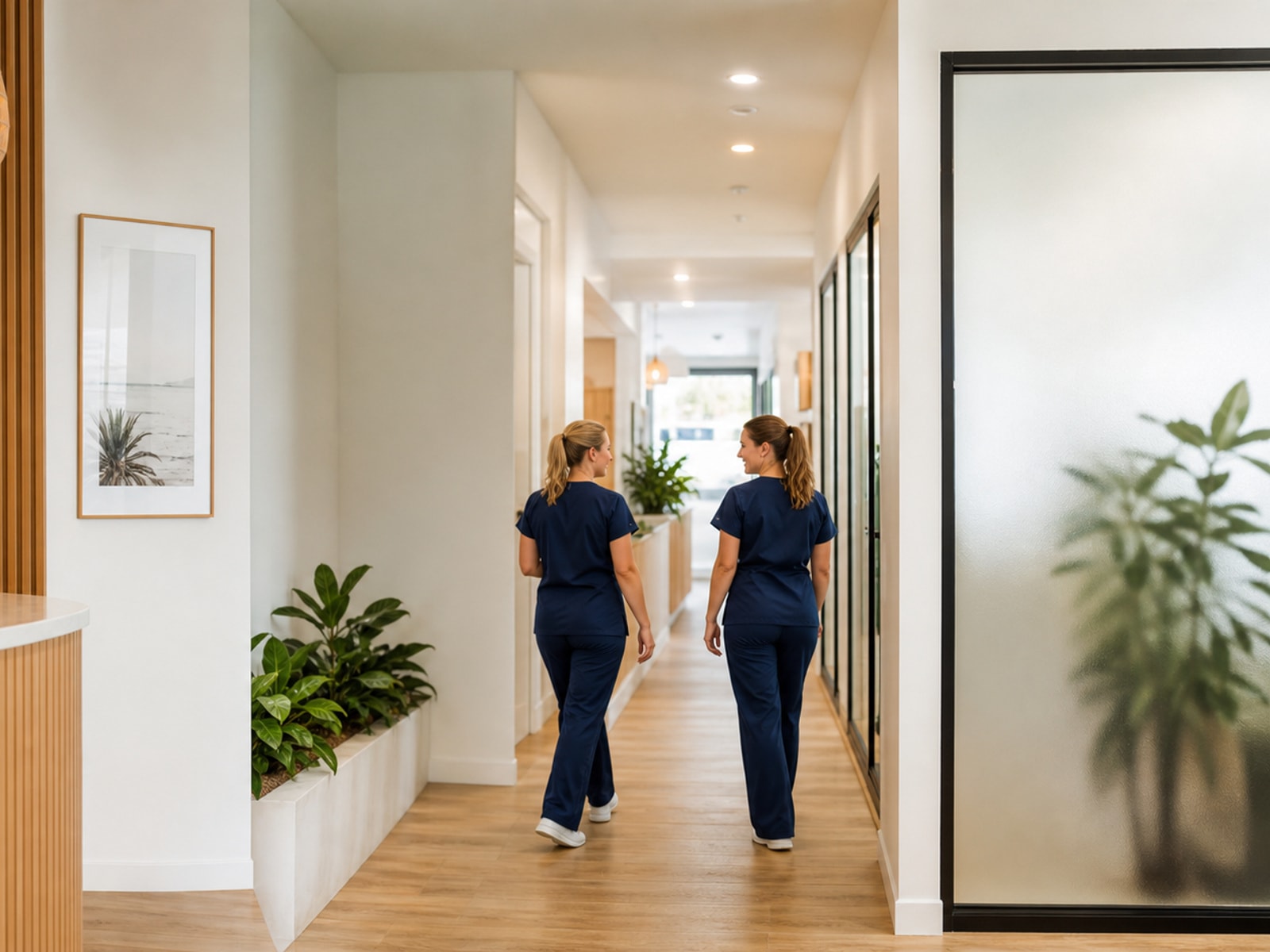 Modern clinic interior at Joyner Family Dental