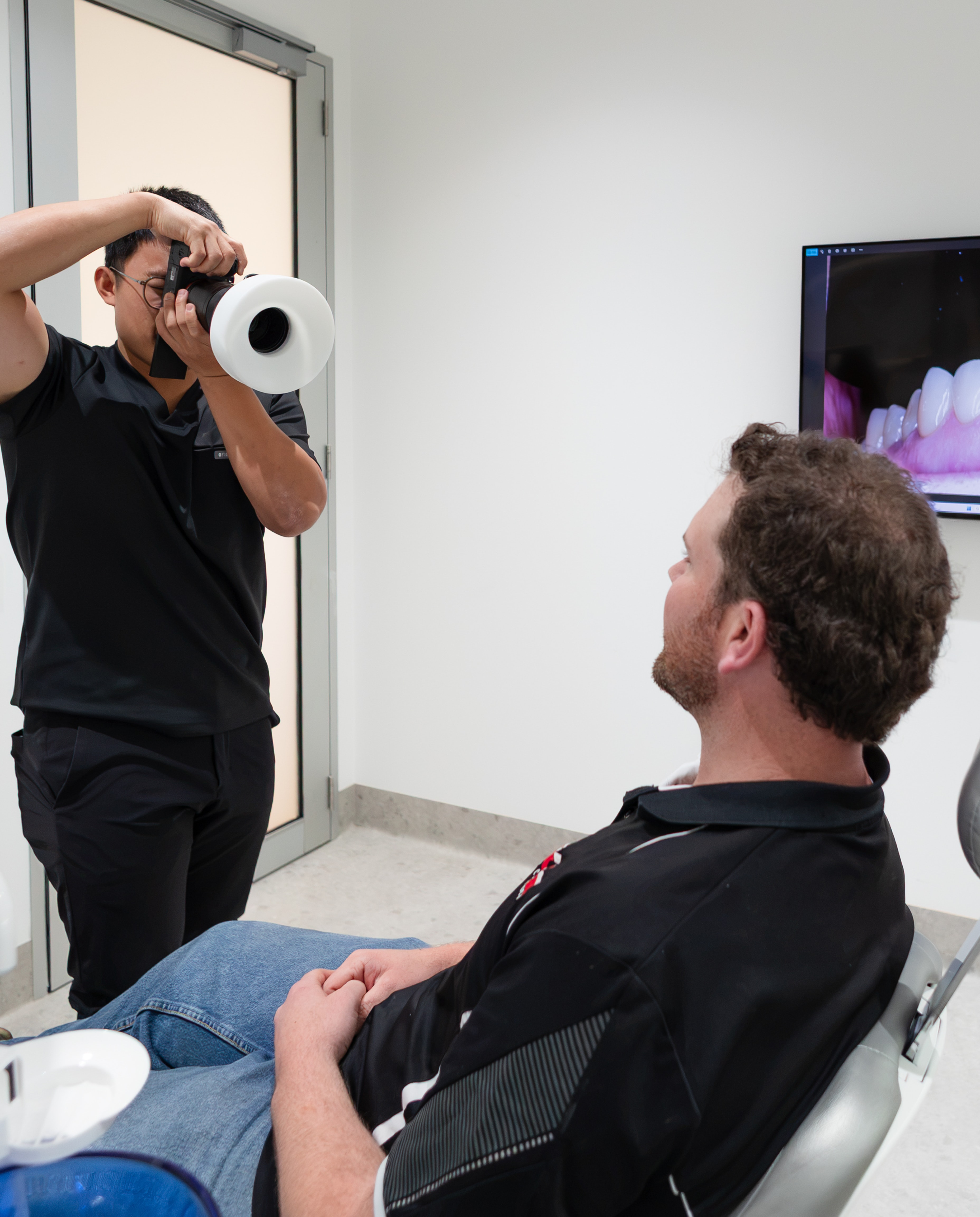 Whitening consultation at Joyner Family Dental